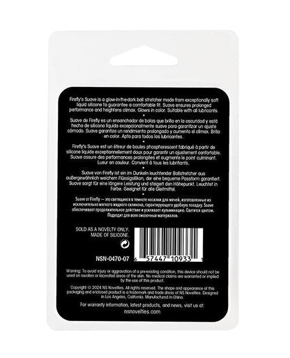 Firefly Glow in the Dark Suave Ball Stretcher - White