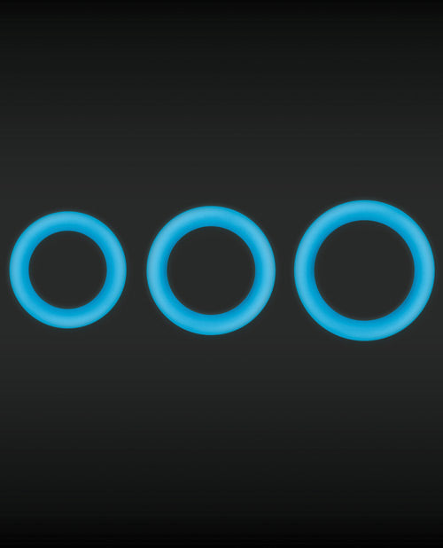 Firefly Halo Small Cockring - Blue