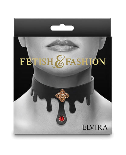 Fetish &amp; Fashion Elvira Collar - Black
