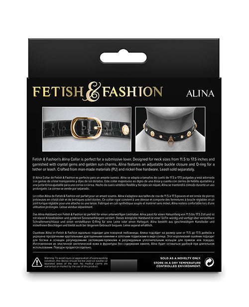 Fetish &amp; Fashion Alina Collar - Black