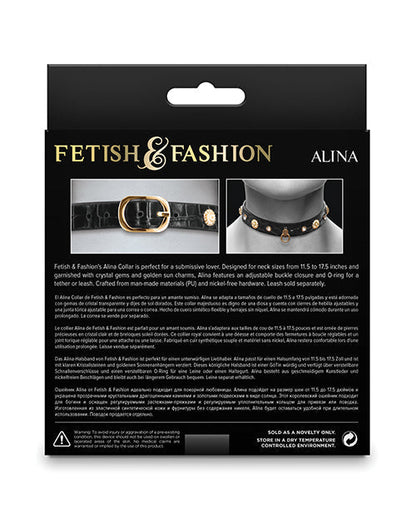 Fetish &amp; Fashion Alina Collar - Black