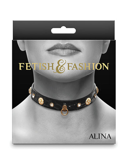 Fetish &amp; Fashion Alina Collar - Black