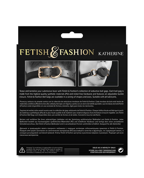 Fetish &amp; Fashion Katherine Ball Gag - Black