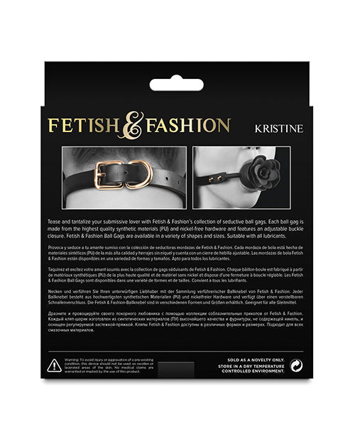 Fetish &amp; Fashion Kristine Ball Gag - Black
