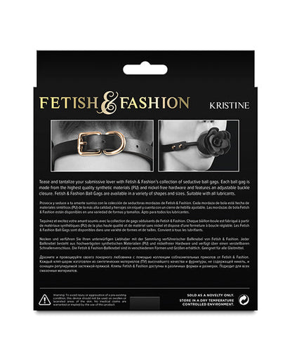 Fetish &amp; Fashion Kristine Ball Gag - Black