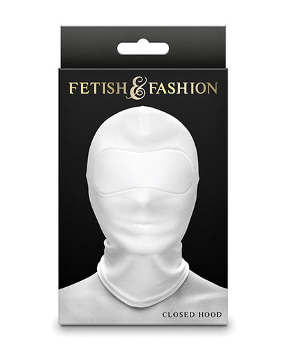 Fetish &amp; Fashion Closed Hood - White
