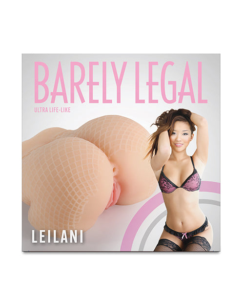 Barely Legal Leilani Realistic Pussy &amp; Anal Stroker - Tan