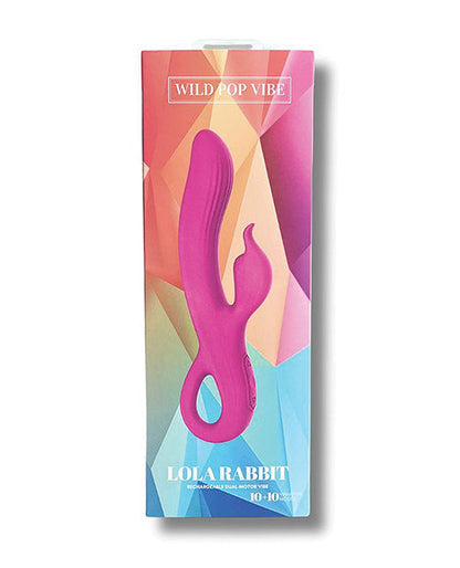 Wild Pop G Spot Vibrator | Lola Rabbit Vibrator | Pink Dual Motor Clit Vibrator | Best Vibrator for Women