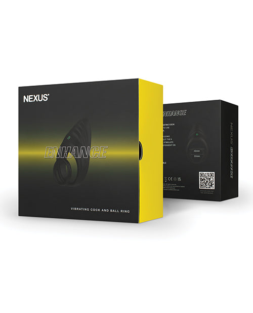 Nexus Enhance Cock &amp; Ball Ring - Black
