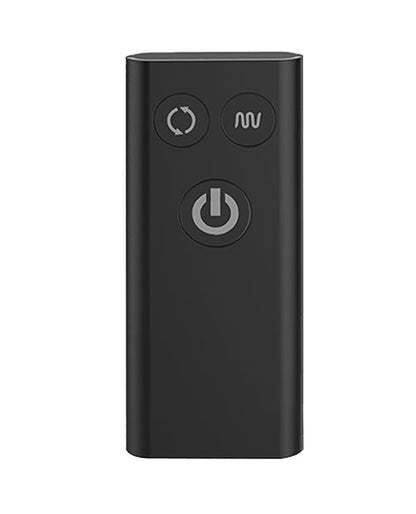 Nexus Tornado Probe Rotating &amp; Vibrating Butt Plug - Black