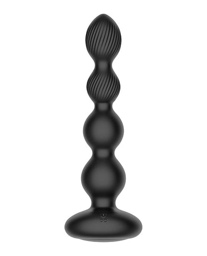 Nexus Tornado Probe Rotating &amp; Vibrating Butt Plug - Black