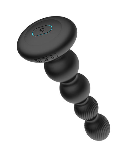 Nexus Tornado Probe Rotating &amp; Vibrating Butt Plug - Black