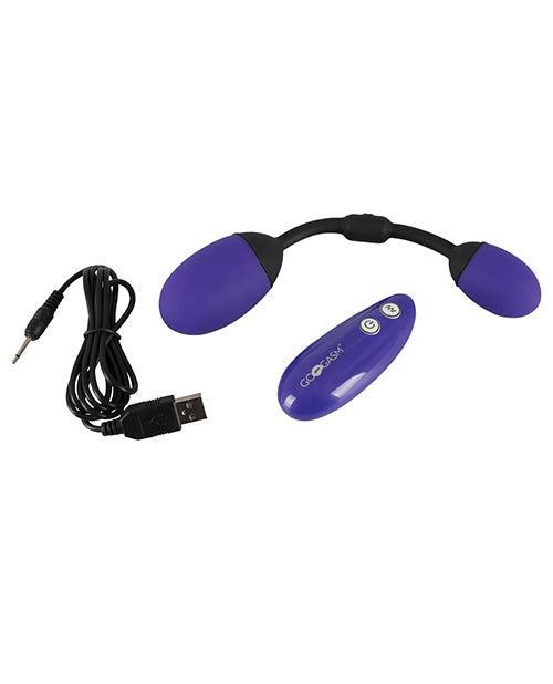 GoGasm Vibrating Pussy &amp; Ass Balls - Purple