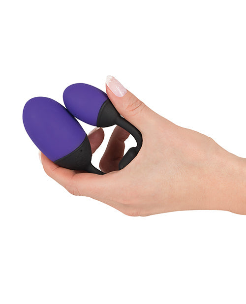 GoGasm Vibrating Pussy &amp; Ass Balls - Purple