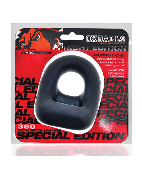 Oxballs 360 Cock Ring &amp; Ballsling Special Edition - Night