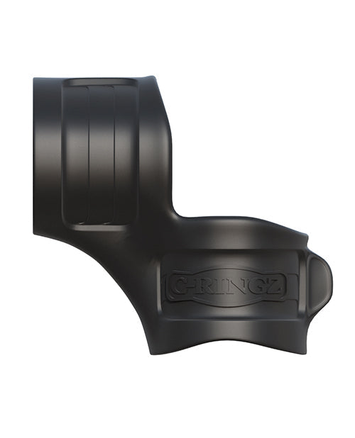 Fantasy C-Ringz Mr. Big Cock Ring &amp; Ball Stretcher - Black