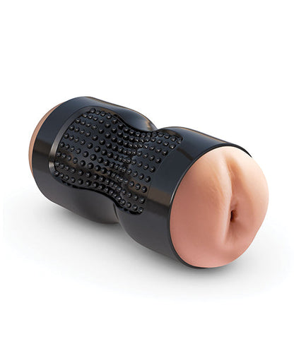 PDX Extreme Tight Grip Dual Density Squeezable Strokers - Pussy &amp; Ass