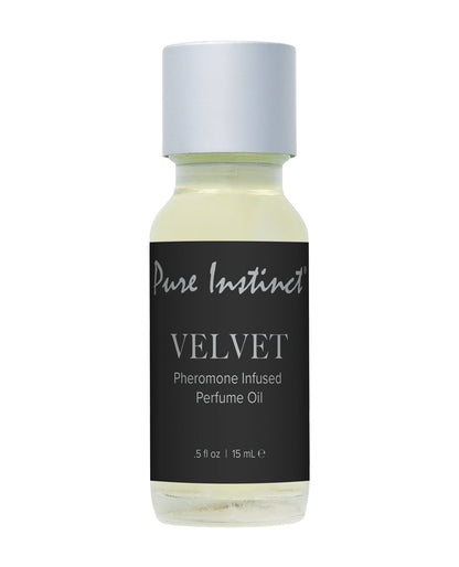 Pure Instinct Pheromone Perfume Oil Velvet - 15 ml Dropper Glass