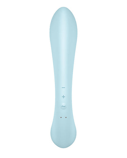 Satisfyer Rabbit Vibrator | Triple Oh G Spot Vibrator | Waterproof Light Blue Clit Vibrator | Best Vibrator for Women