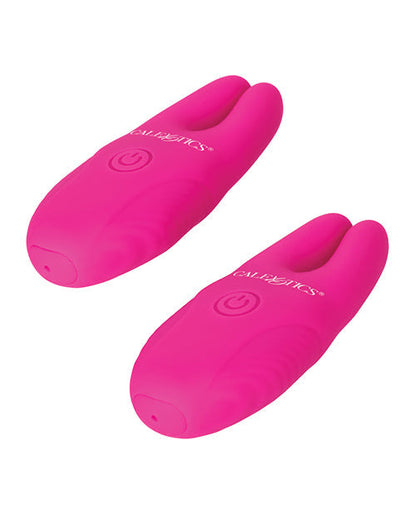 Silicone Nipple Clamps w/Remote - Pink