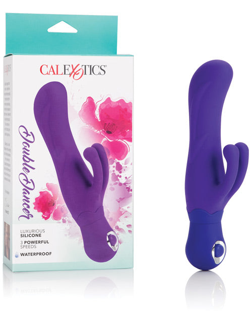 Posh Silicone Clit Vibrator | Double Dancer G Spot Vibrator | Purple Curved Tip | Best Vibrator for Women