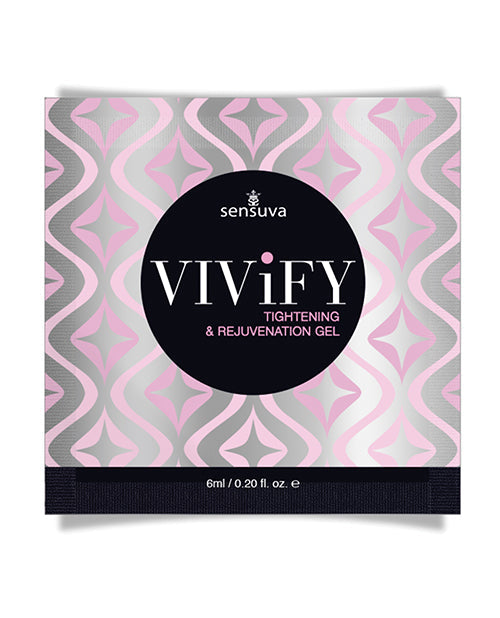 Sensuva Vivify Tightening &amp; Rejuvenation Gel - 6 ml Single Use Packet