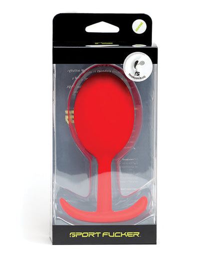 Sport Fucker Thunder Plug Large - Red