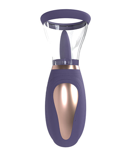 Shots Pumped Enhance Rechargeable Vulva &amp; Breast Pump - Purple