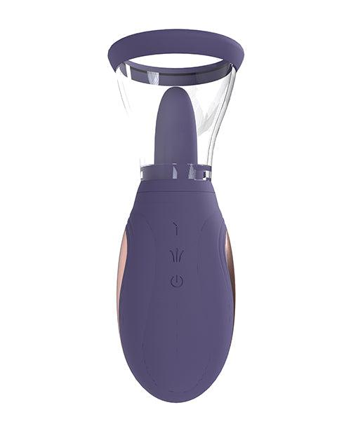 Shots Pumped Enhance Rechargeable Vulva &amp; Breast Pump - Purple