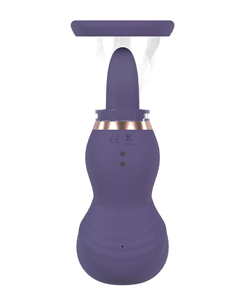 Shots Pumped Sensual Rechargeable Vulva &amp; Breast Pump - Purple