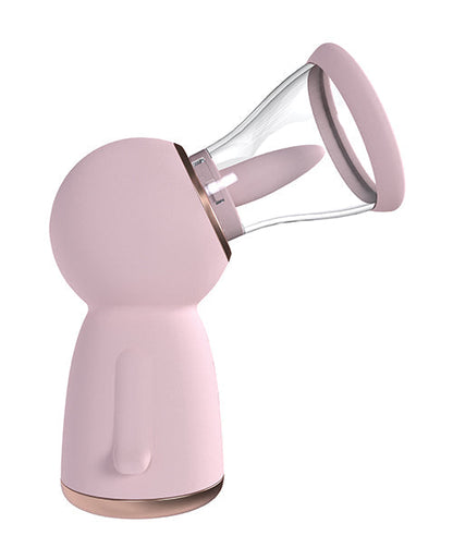 Shots Pumped Exquisite Rechargeable Vulva &amp; Breast Pump - Pink