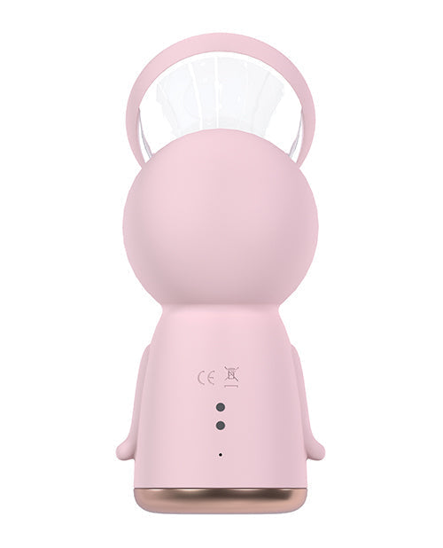 Shots Pumped Exquisite Rechargeable Vulva &amp; Breast Pump - Pink