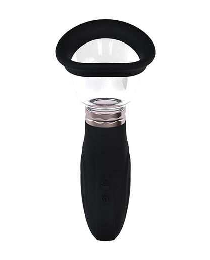 Shots Pumped Delightful Clitoral, Nipple &amp; Breast Pump - Black