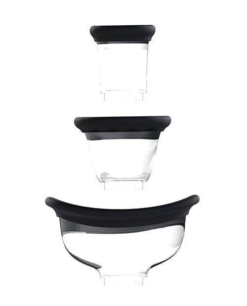 Shots Pumped Delightful Clitoral, Nipple &amp; Breast Pump - Black