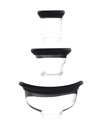 Shots Pumped Delightful Clitoral, Nipple &amp; Breast Pump - Black