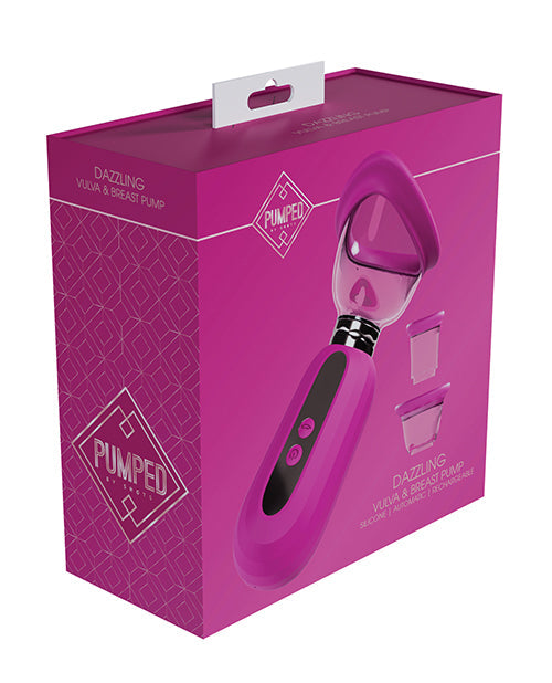 Shots Dazzling Clitoral, Nipple &amp; Breast Pump - Pink