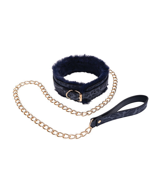 Cougar Fur Collar &amp; Leash
