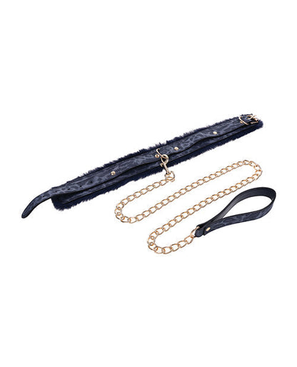 Cougar Fur Collar &amp; Leash