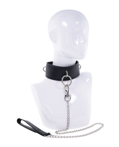 Edge Collar &amp; Leash - Black