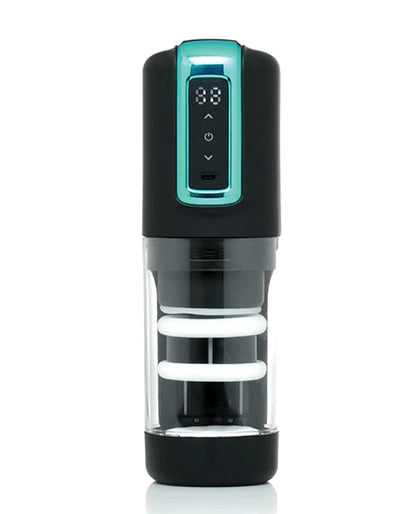 Milker Roto-Stroke Thrusting &amp; Rotating Masturbator - Black