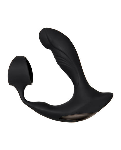 Zero Tolerance Strapped &amp; Tapped Rechargeable Prostate Vibrator - Black