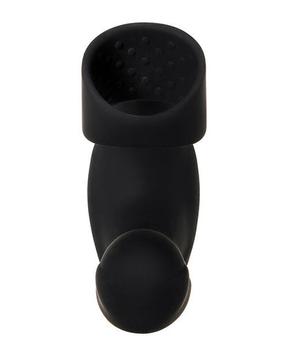 Zero Tolerance Strapped &amp; Tapped Rechargeable Prostate Vibrator - Black