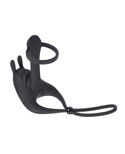 Zero Tolerance Saddle Up Cock &amp; Ball Vibrator - Black