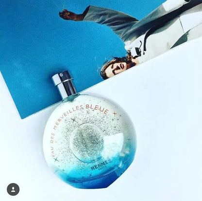 Eau Des Merveilles Bleu By Hermes For Women 3.4 oz EDT Spray