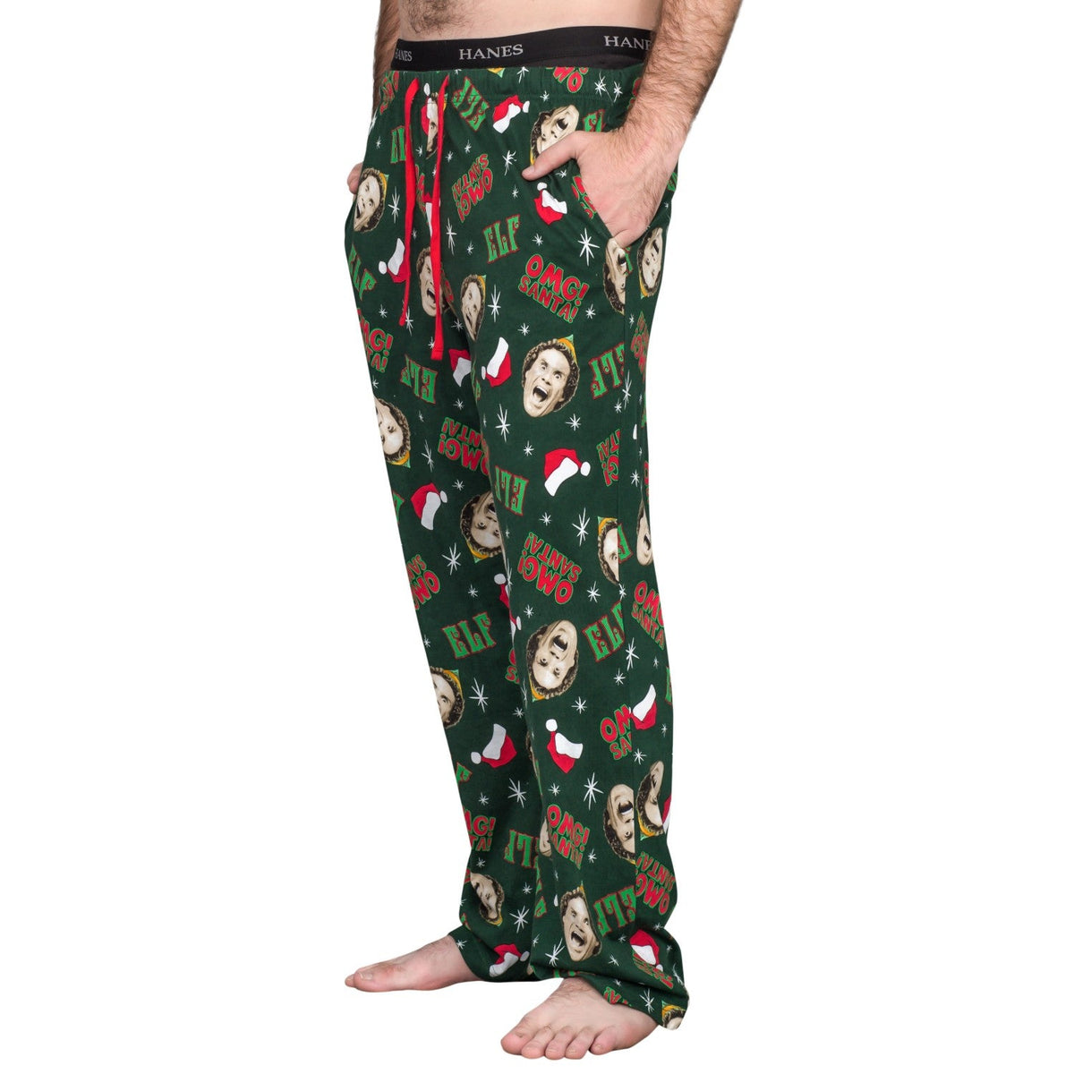 Elf OMG! Santa! Adult Pajamas Lounge Pants