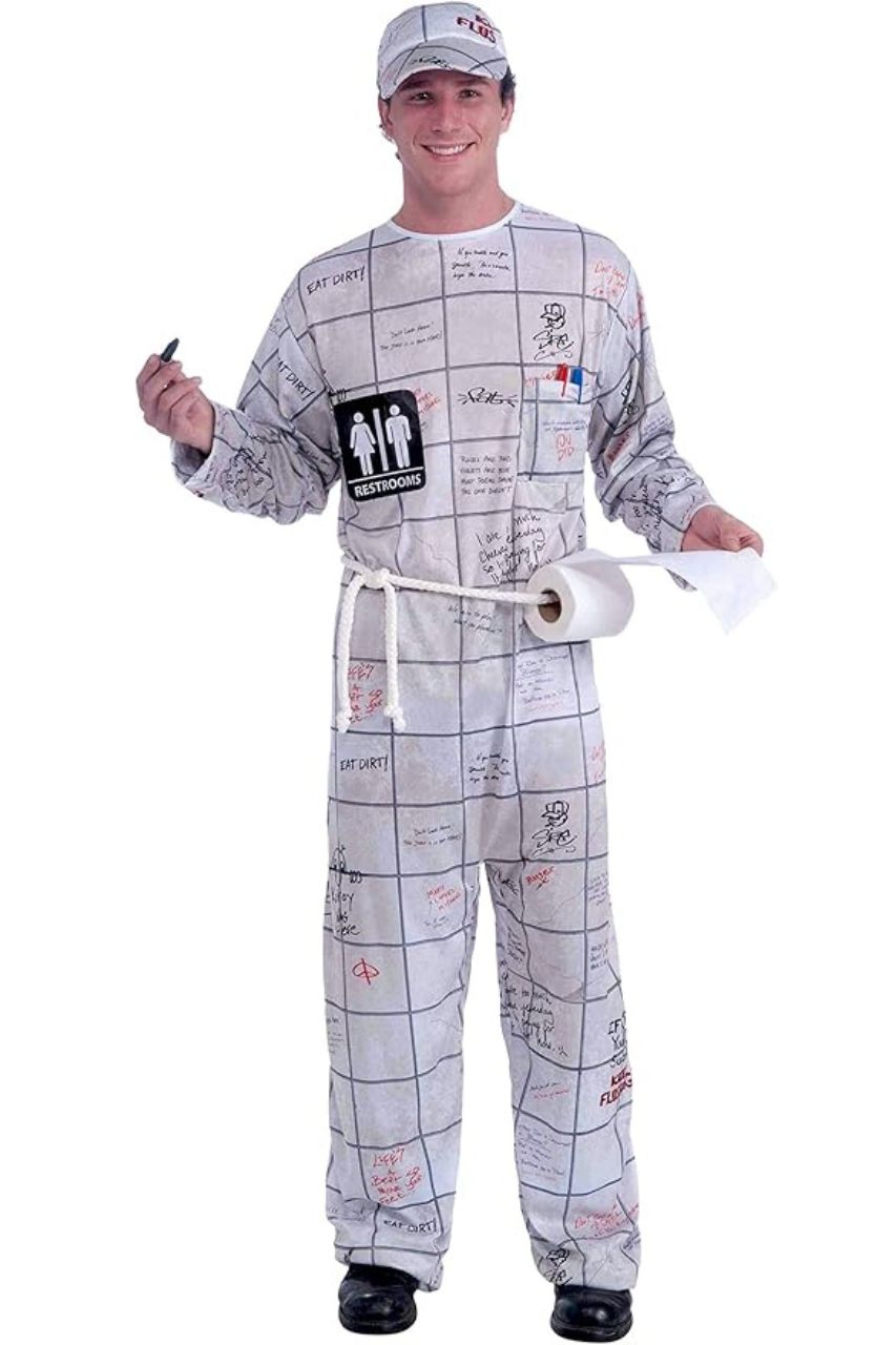 Bathroom Wall Guy Costume