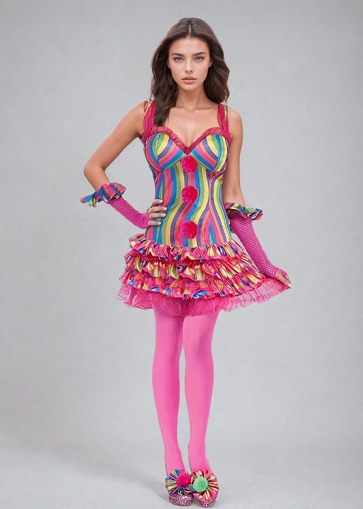 Tootsie The Clown Costume