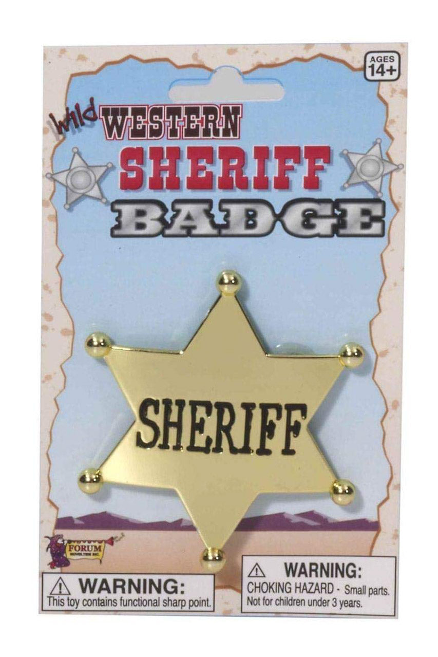 Western Sheriff Badge
