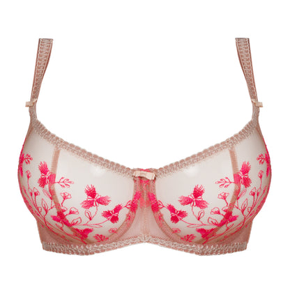 Sheer Balconette Underwire Bra Flirt