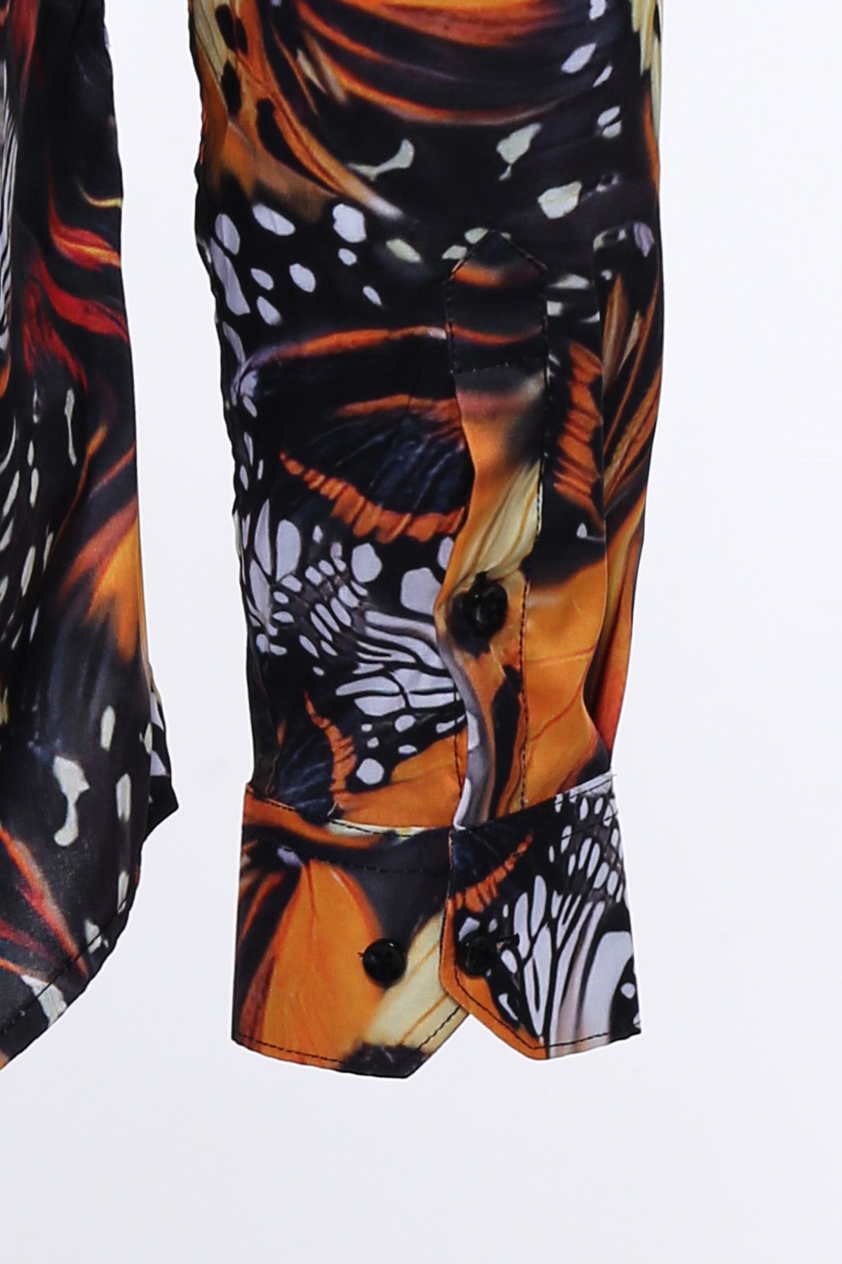 Animal Patterned Long Sleeves Multicolor Men&